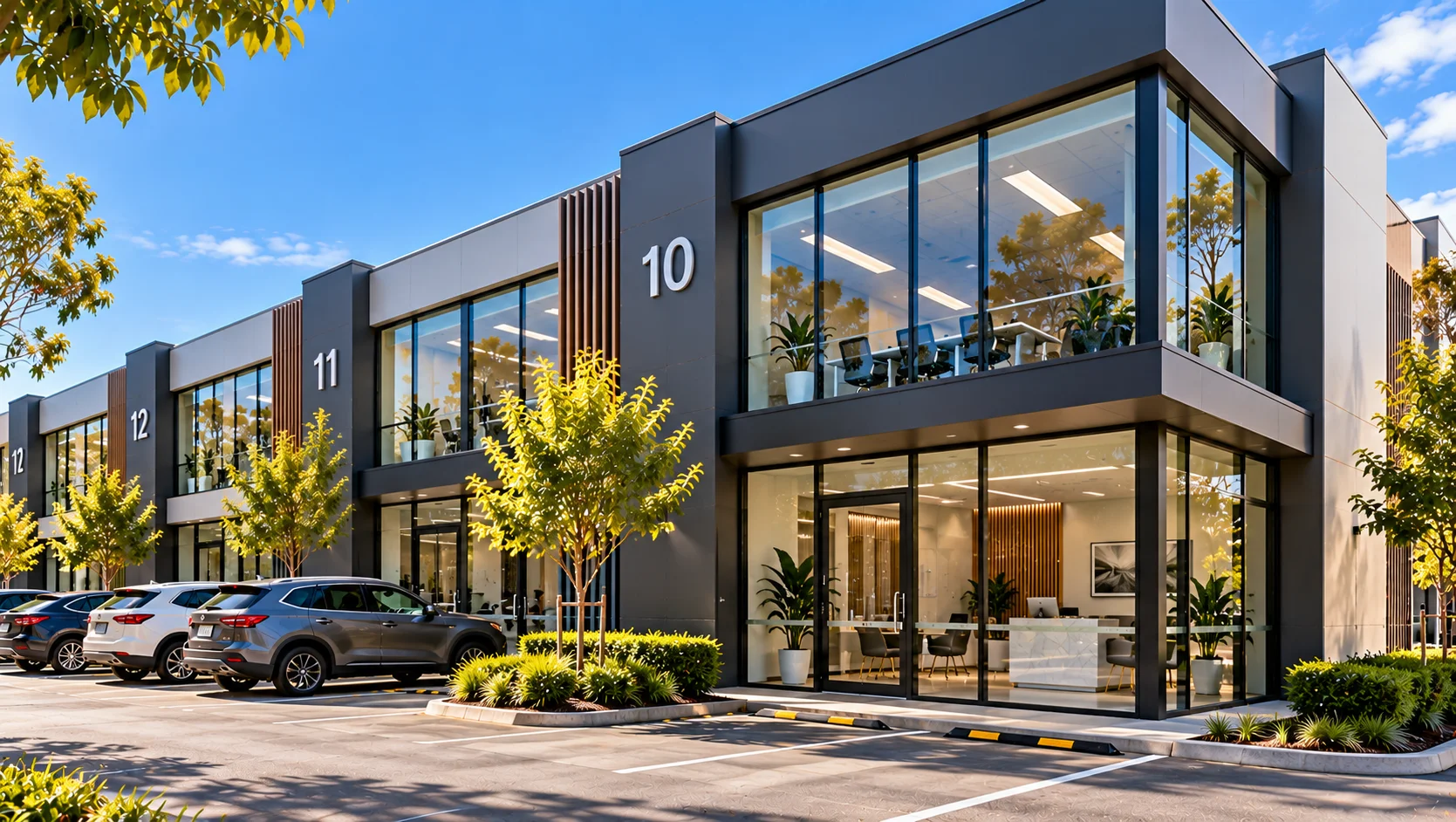 Commercial strata property