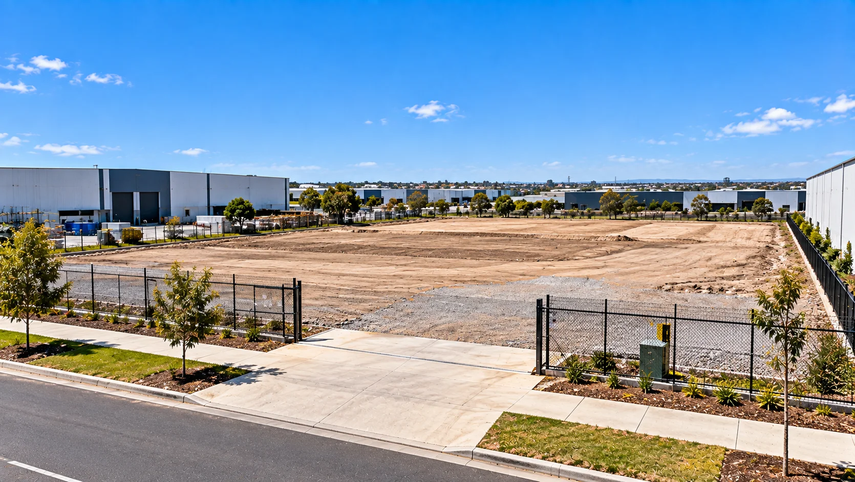 Industrial Land & Development Sites Industrial land and development site